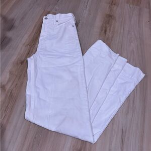 J. Crew Ivory Denim Pants